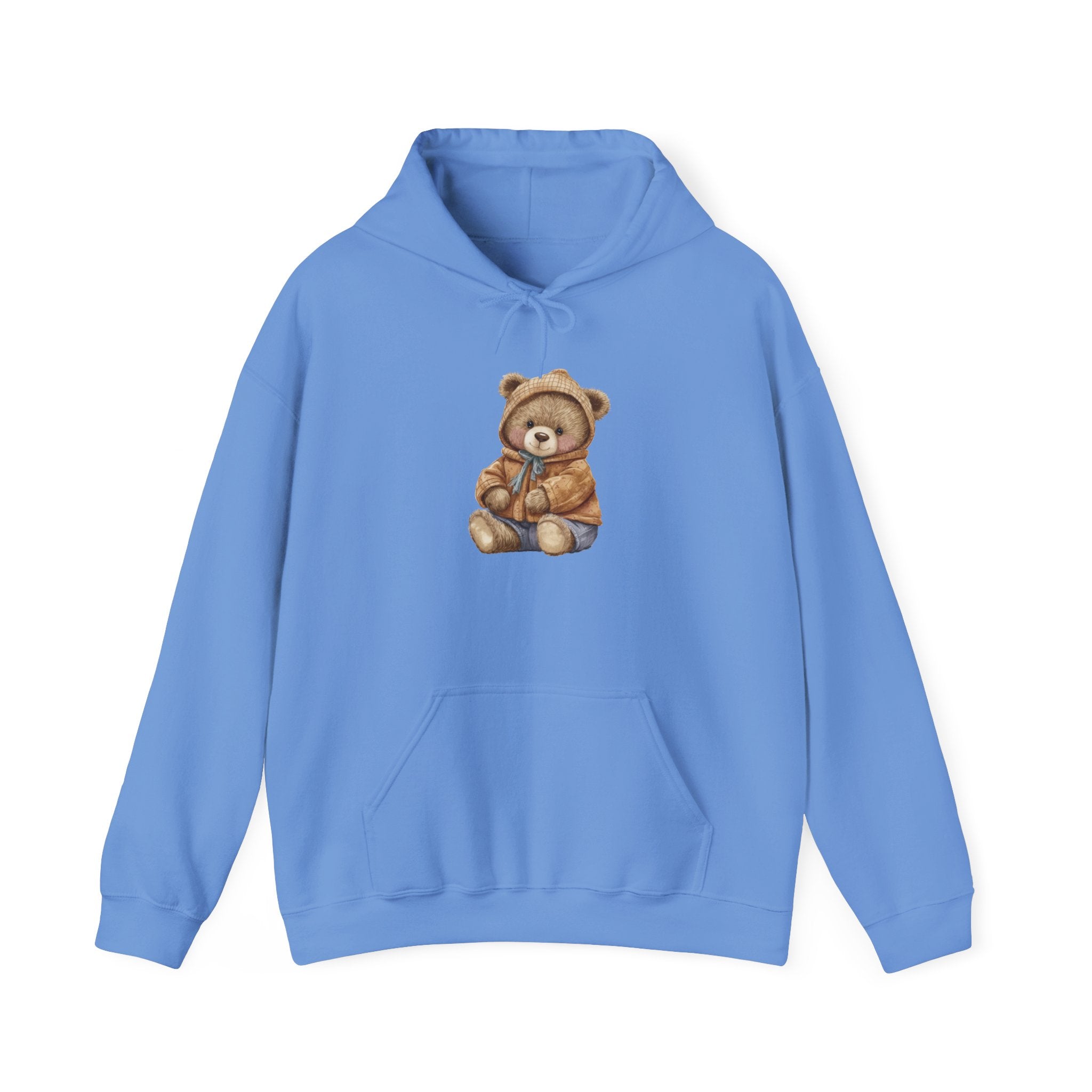 Teddy Bear Hoodie, Cozy Unisex Sweatshirt, Cute Animal Design, Winter Apparel, Warm Pullover Jumper, Gift for Him or Her