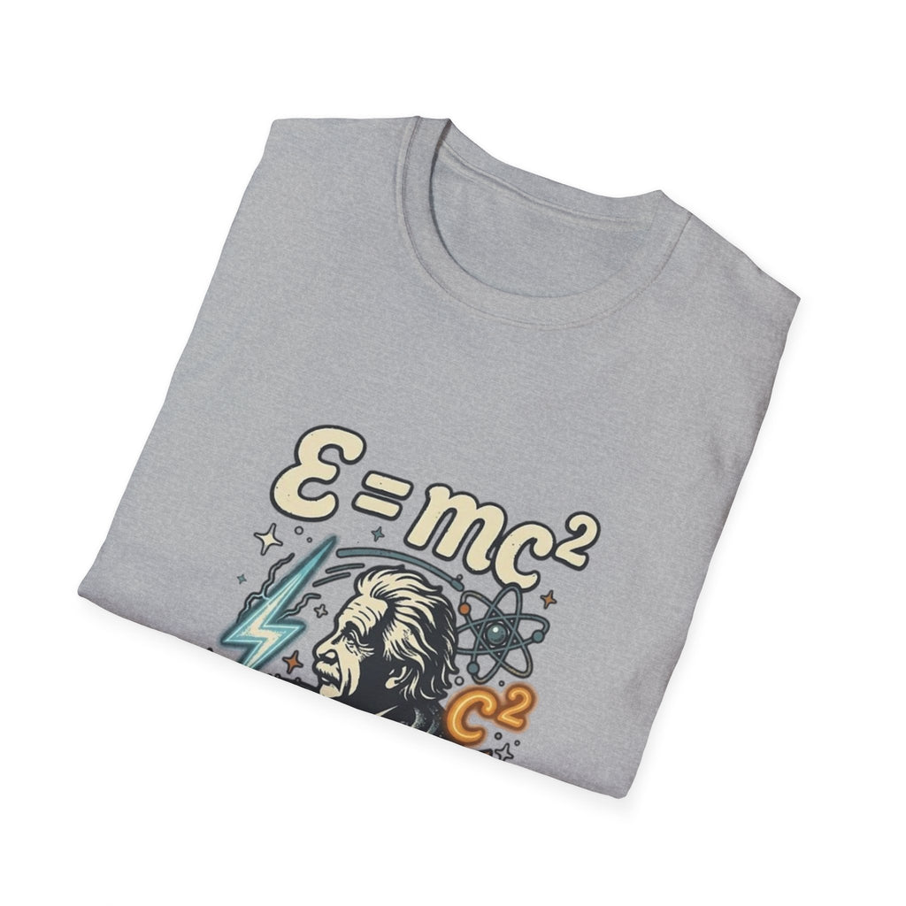 Einstein E=mc Illustration T-Shirt | Science Formula Tee