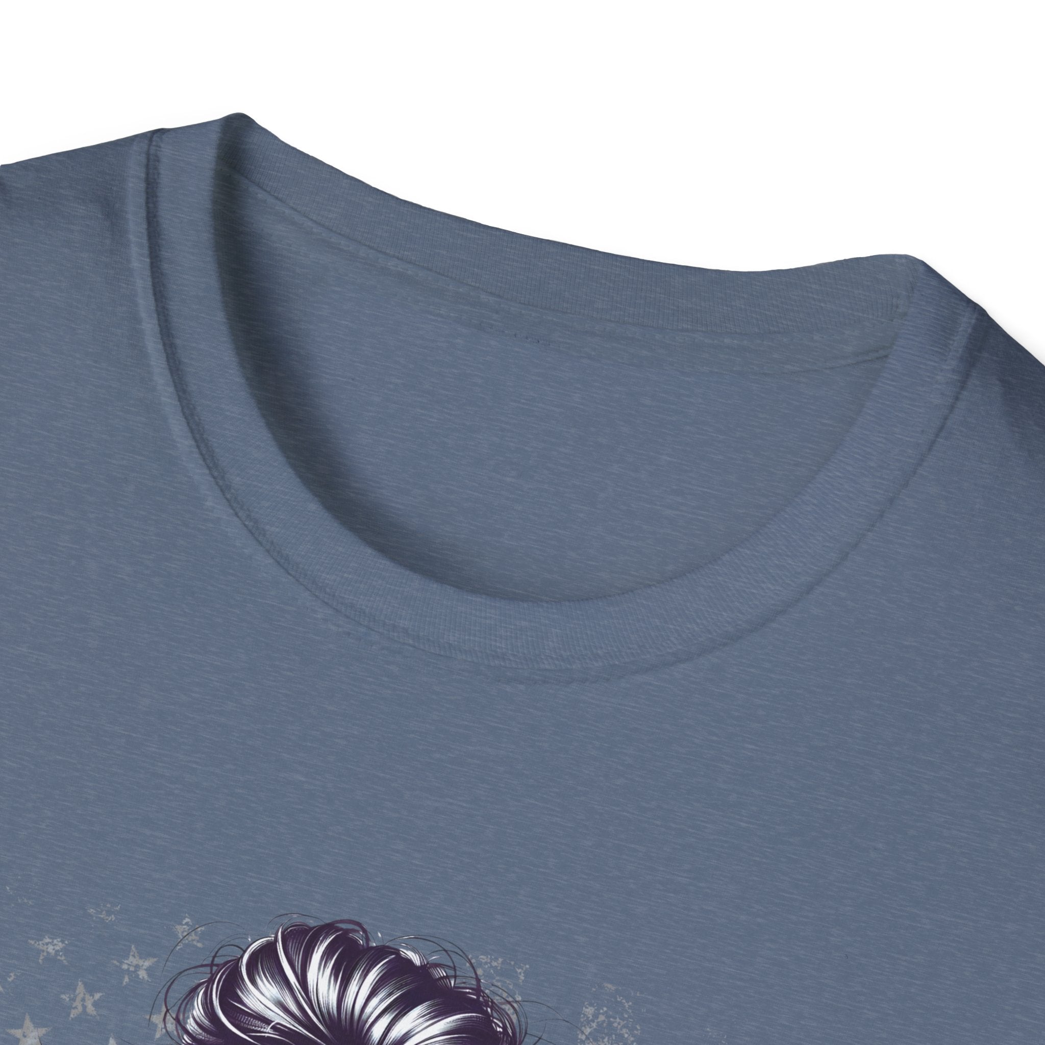 Patriotic Tee, America Shirt, July 4th Clothing, Red White Blue Top, All Gender Softstyle T-Shirt