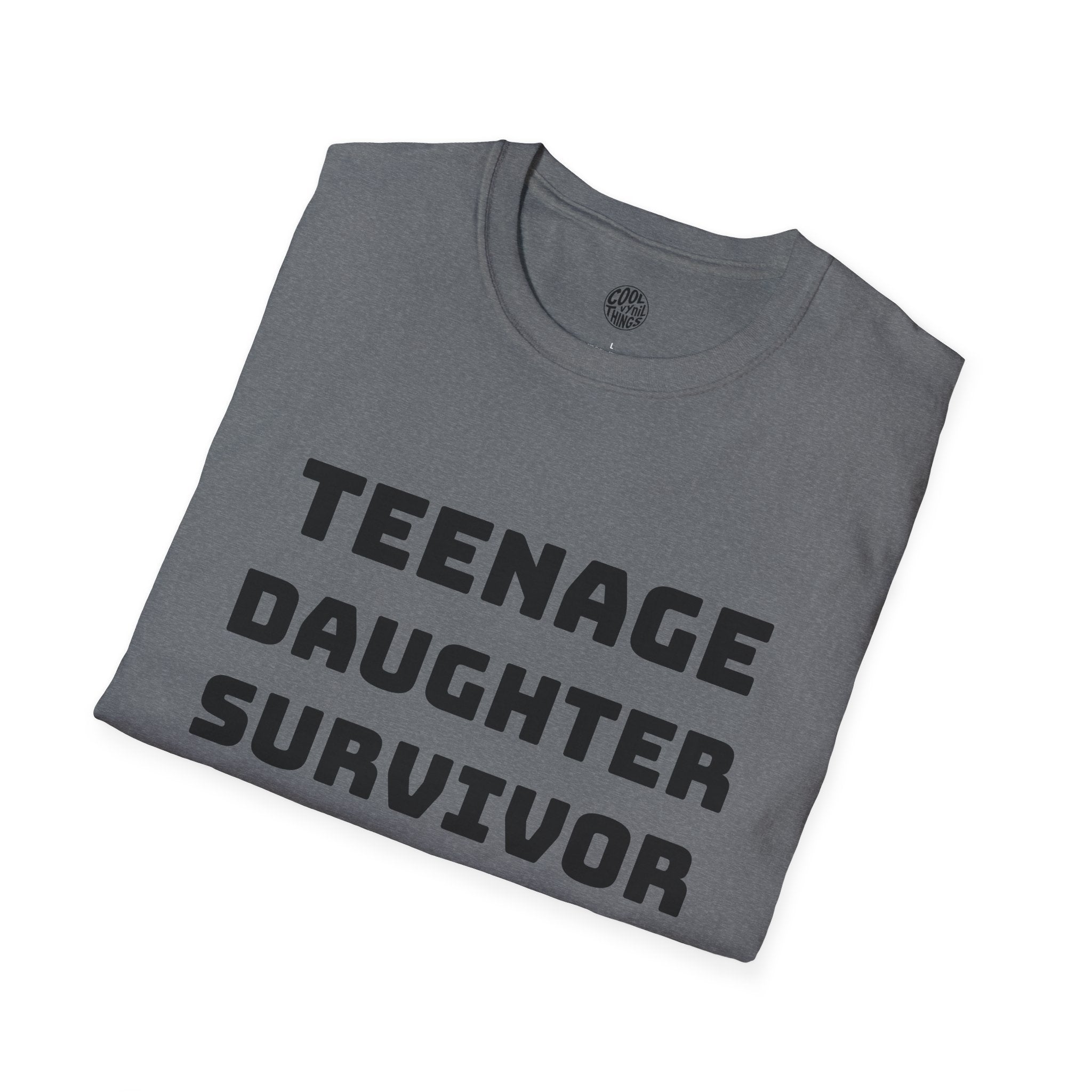 Teenage Daughter Survivor T-Shirt, Support, Gift for Moms, Inspirational Tee, Survivor Awareness, Casual Wear