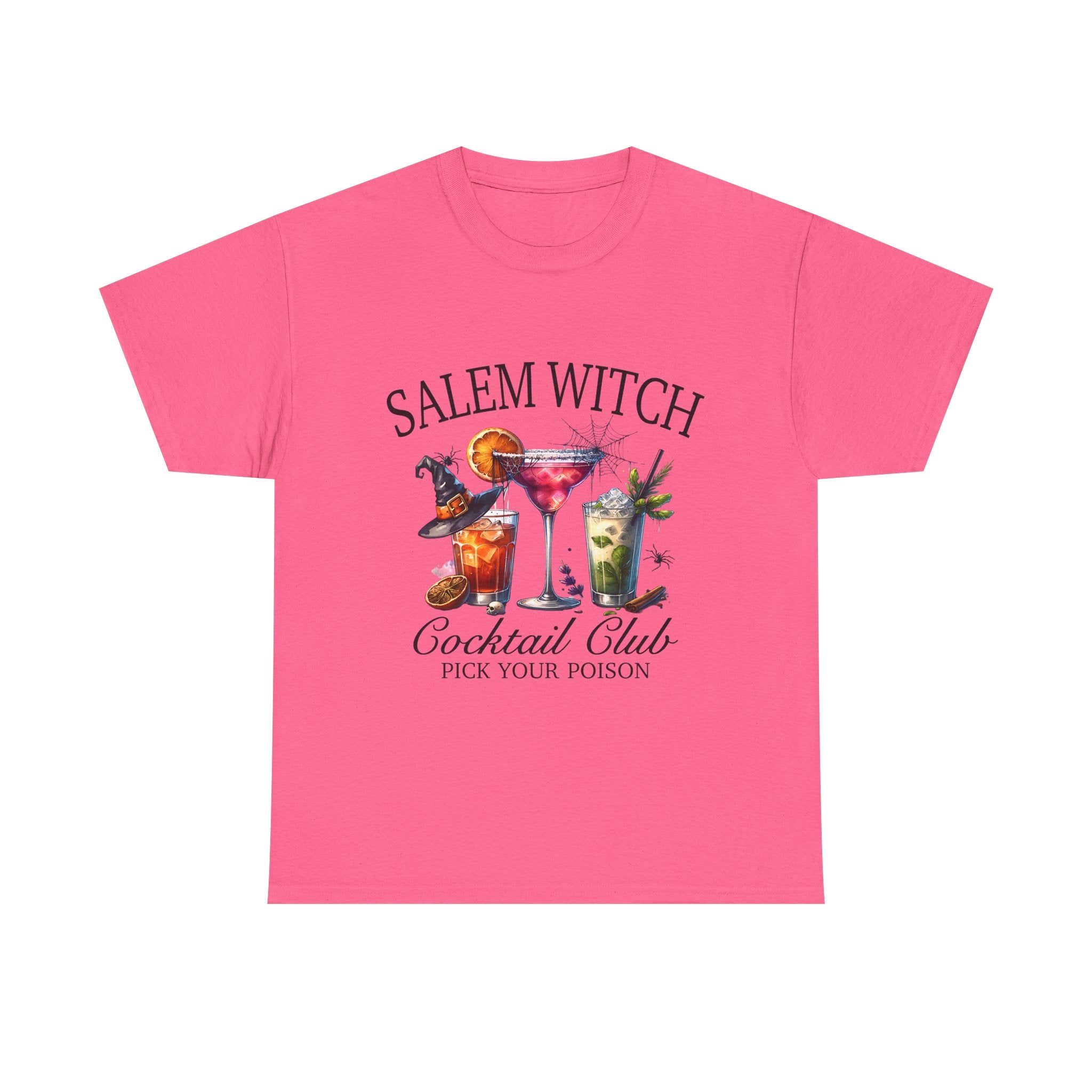 Salem Witch Cocktail ClubUnisex Heavy Cotton Tee