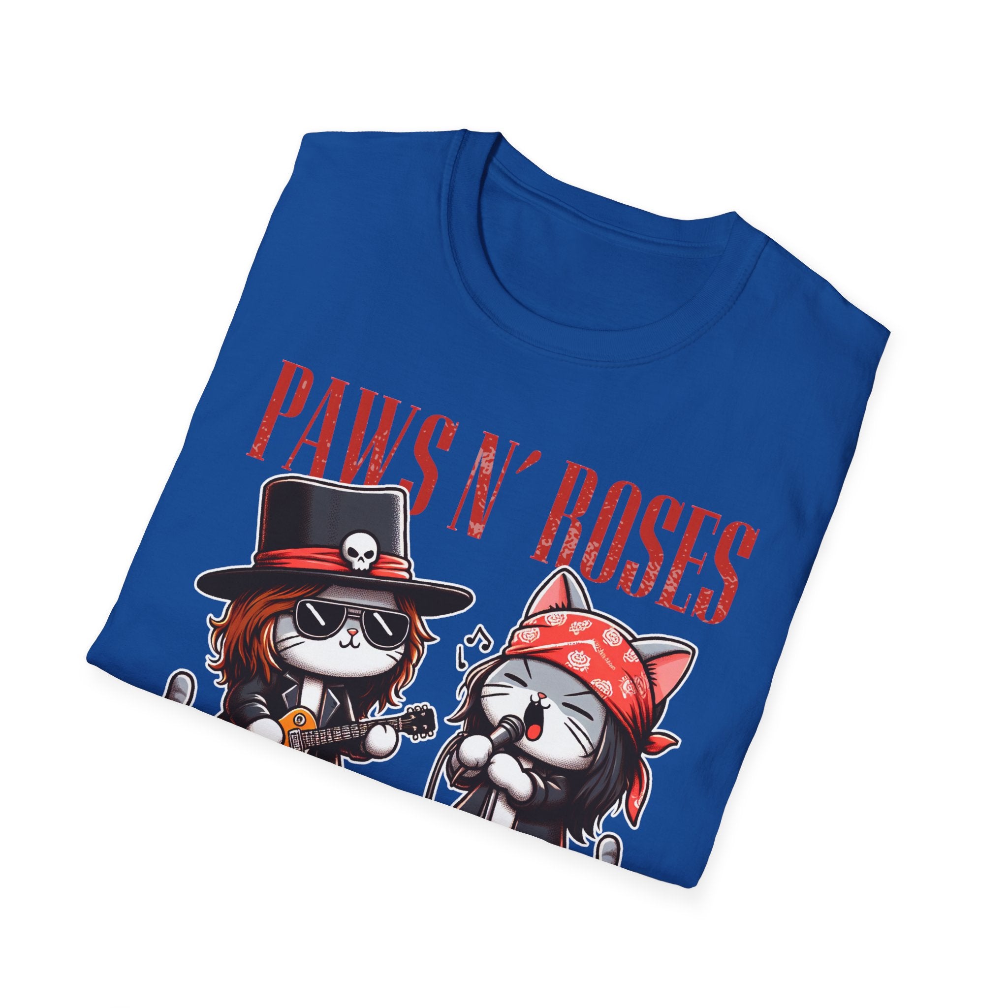 Paws N' Roses T-Shirt, Dog Lover Shirt, Floral Animal Tee, Pet Owner Gift, Cute Graphic Top, Nature Lover Apparel