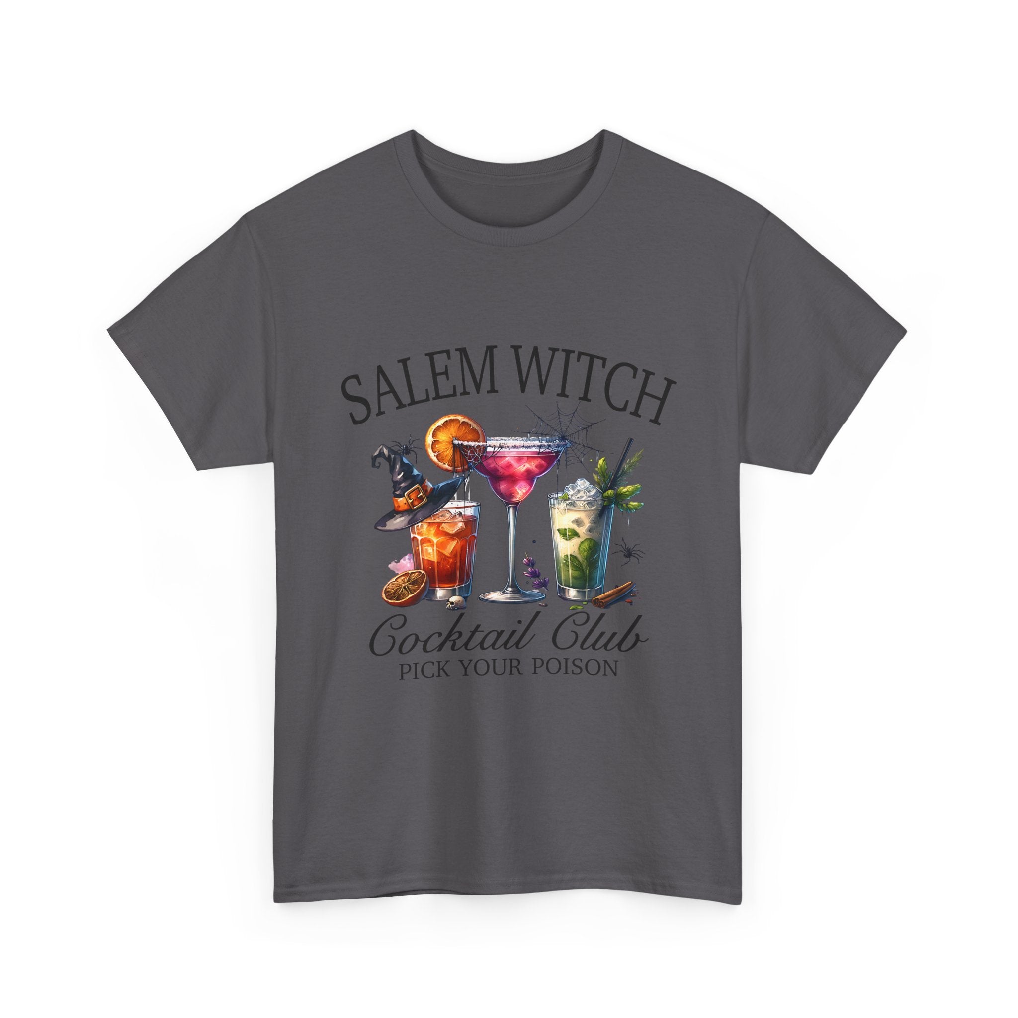 Salem Witch Cocktail ClubUnisex Heavy Cotton Tee