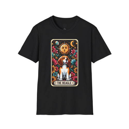 Beagle Graphic Tee | Unisex Dog Lover T-Shirt, Floral Design Shirt, Gift for Pet Owners, Casual Everyday Wear, Animal Lover Apparel