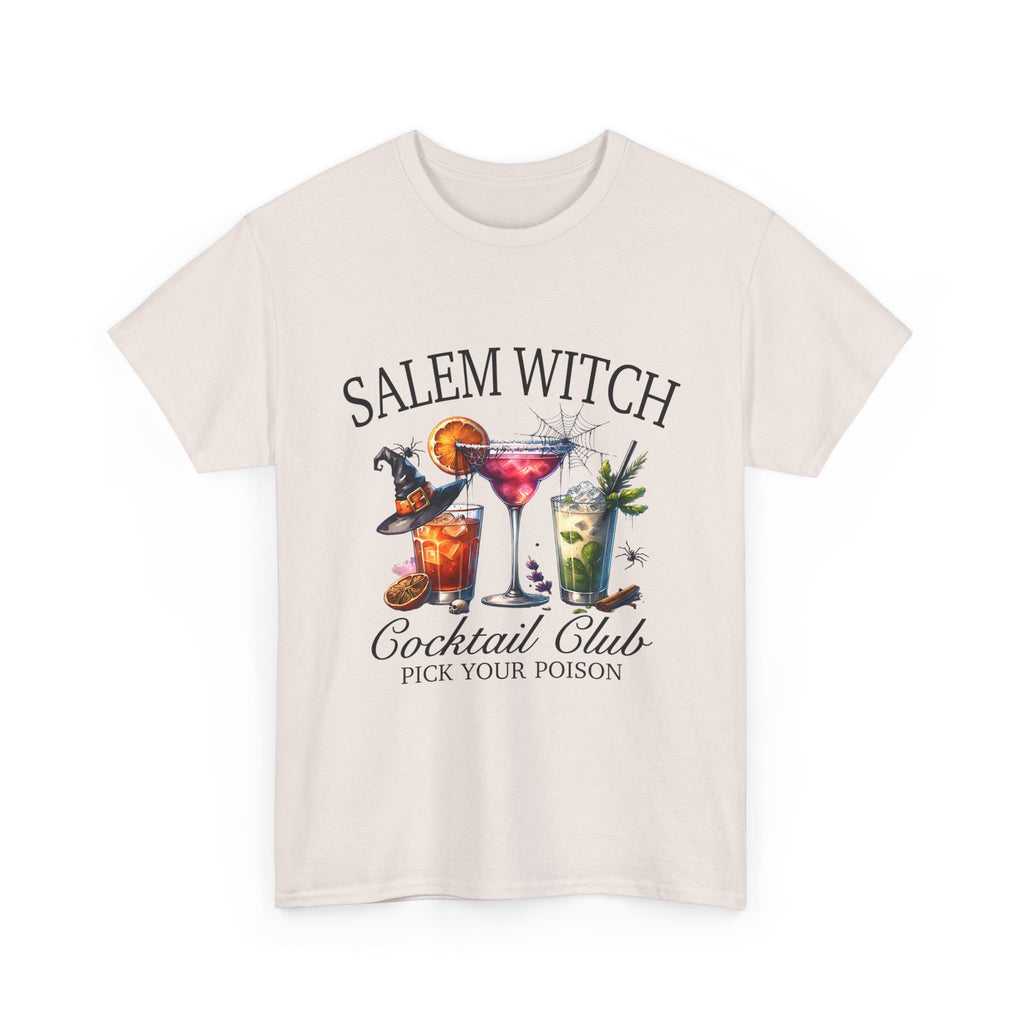 Salem Witch Cocktail ClubUnisex Heavy Cotton Tee