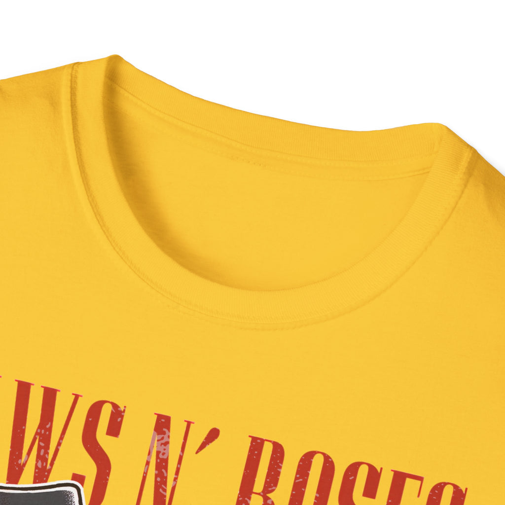 Paws N' Roses T-Shirt, Dog Lover Shirt, Floral Animal Tee, Pet Owner Gift, Cute Graphic Top, Nature Lover Apparel