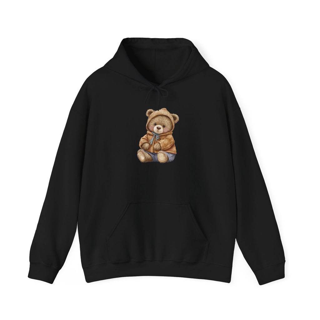 Teddy Bear Hoodie, Cozy Unisex Sweatshirt, Cute Animal Design, Winter Apparel, Warm Pullover Jumper, Gift for Him or Her