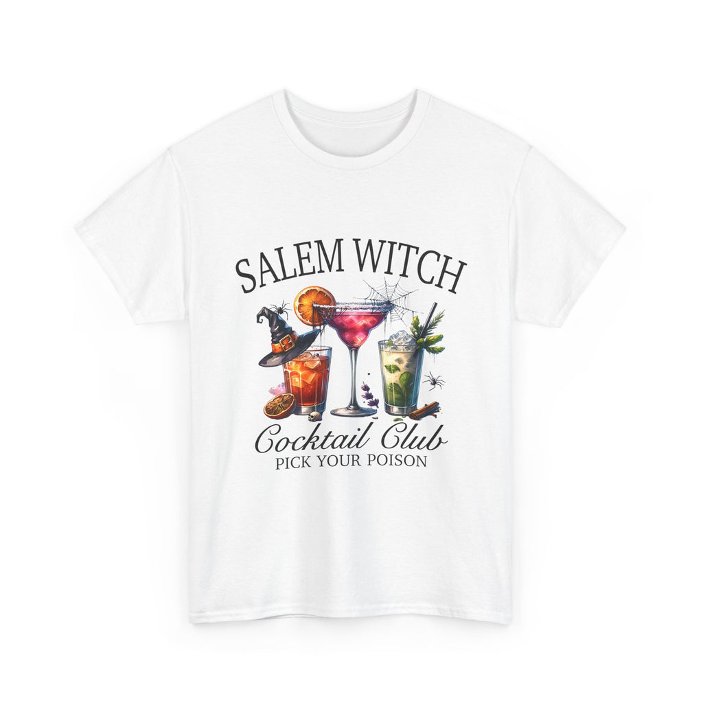 Salem Witch Cocktail ClubUnisex Heavy Cotton Tee