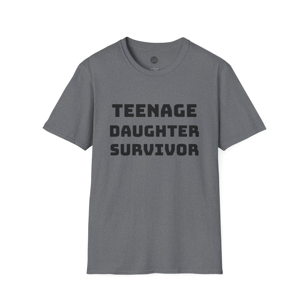 Teenage Daughter Survivor T-Shirt, Support, Gift for Moms, Inspirational Tee, Survivor Awareness, Casual Wear