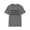 Teenage Daughter Survivor T-Shirt, Support, Gift for Moms, Inspirational Tee, Survivor Awareness, Casual Wear