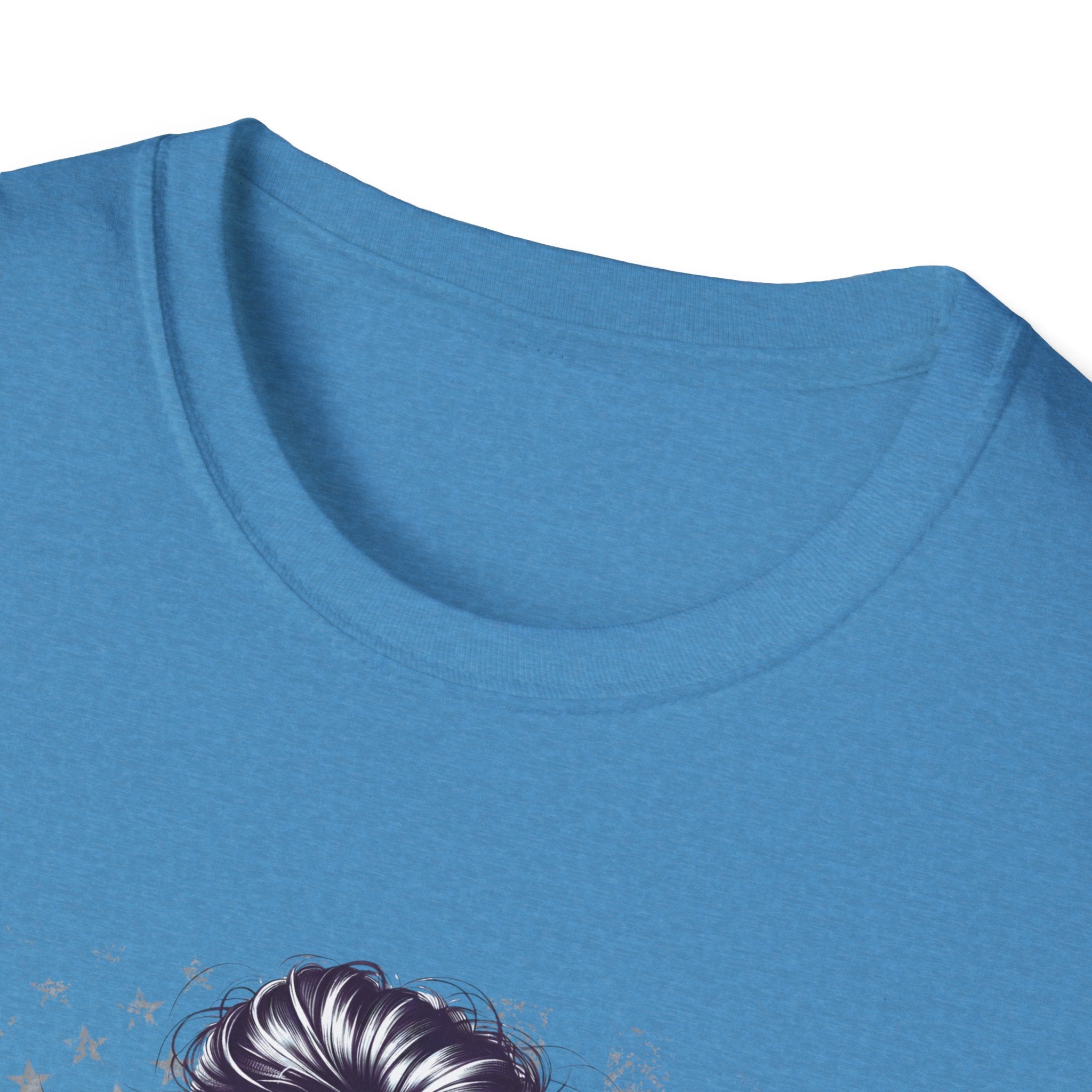 Patriotic Tee, America Shirt, July 4th Clothing, Red White Blue Top, All Gender Softstyle T-Shirt