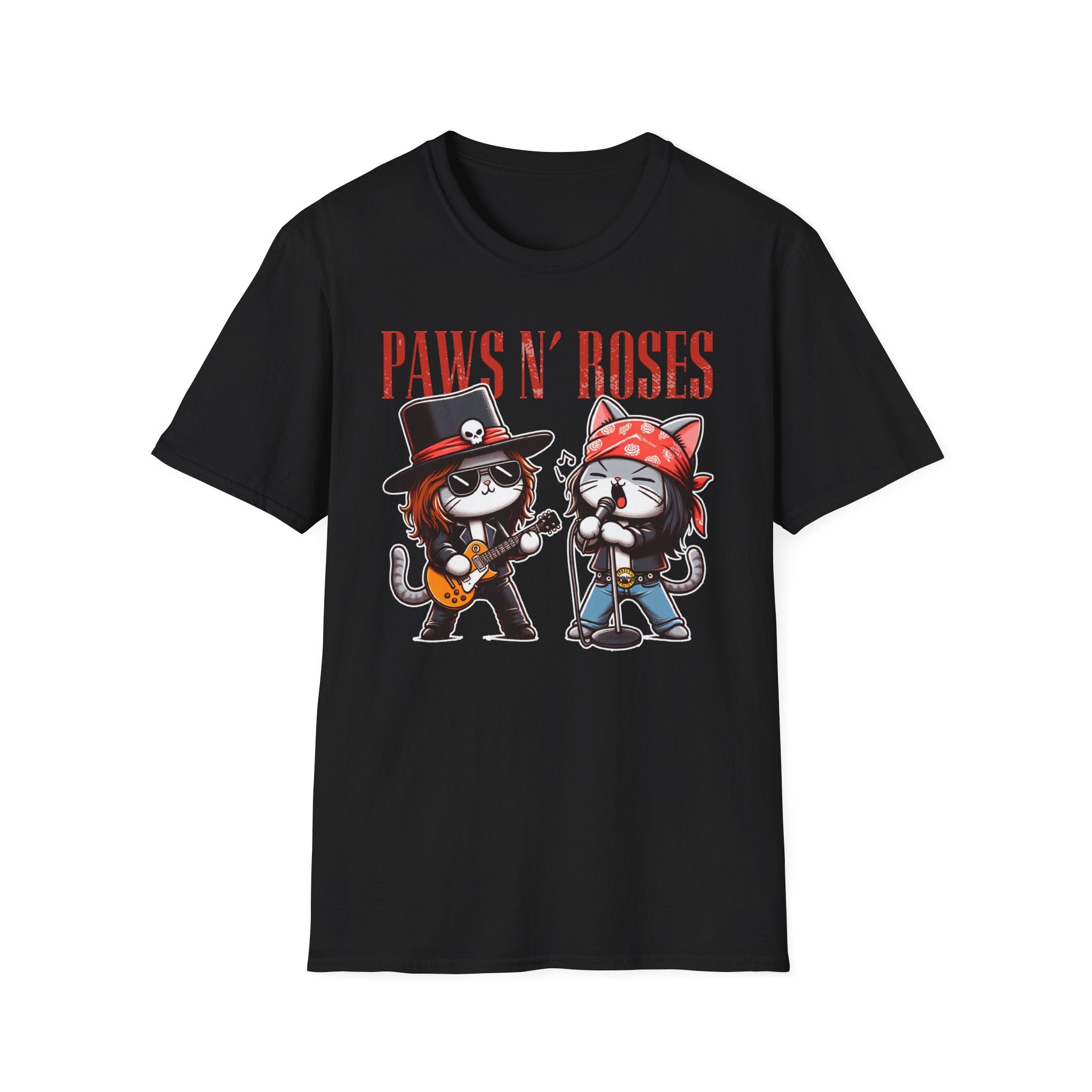 Paws N' Roses T-Shirt, Dog Lover Shirt, Floral Animal Tee, Pet Owner Gift, Cute Graphic Top, Nature Lover Apparel