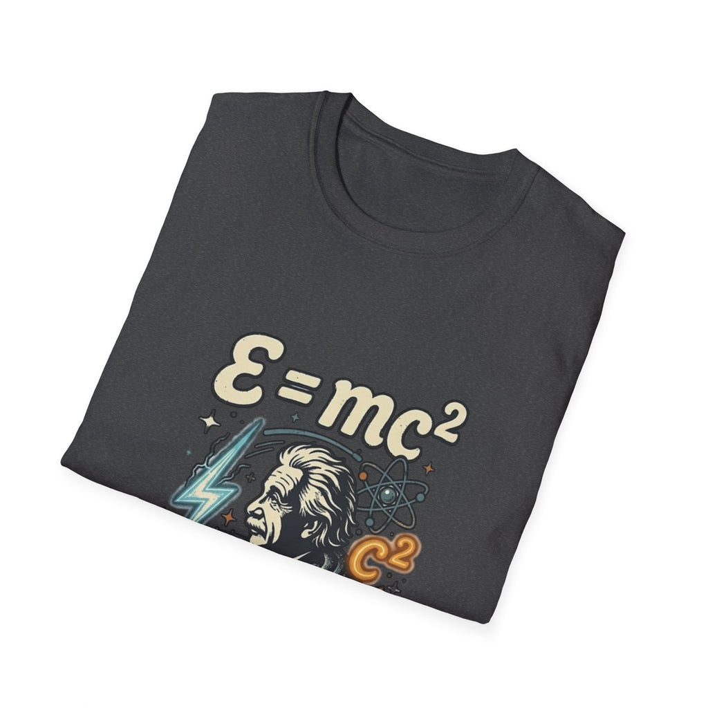 Einstein E=mc Illustration T-Shirt | Science Formula Tee