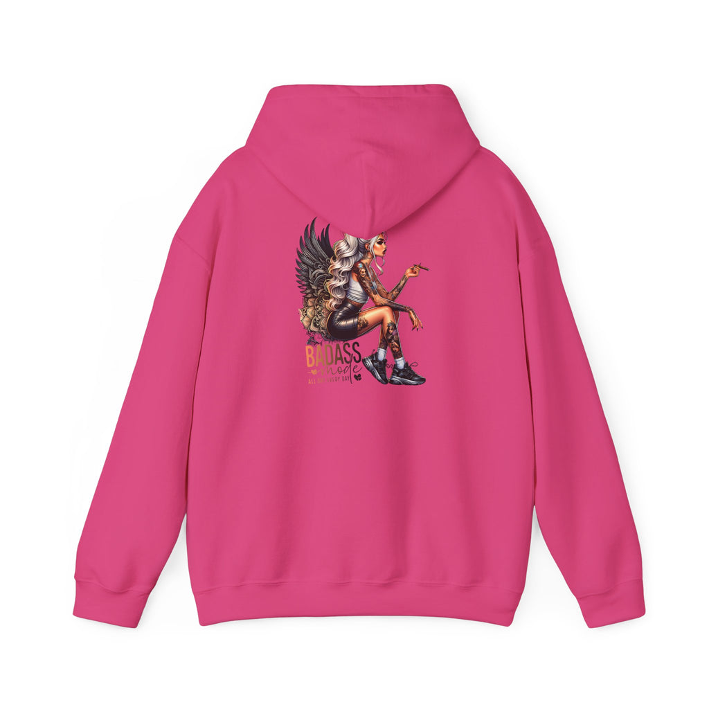 Badass Girl Hoodie, Edgy Women's Sweatshirt Gift, Rebel Chick Jumper, Cool