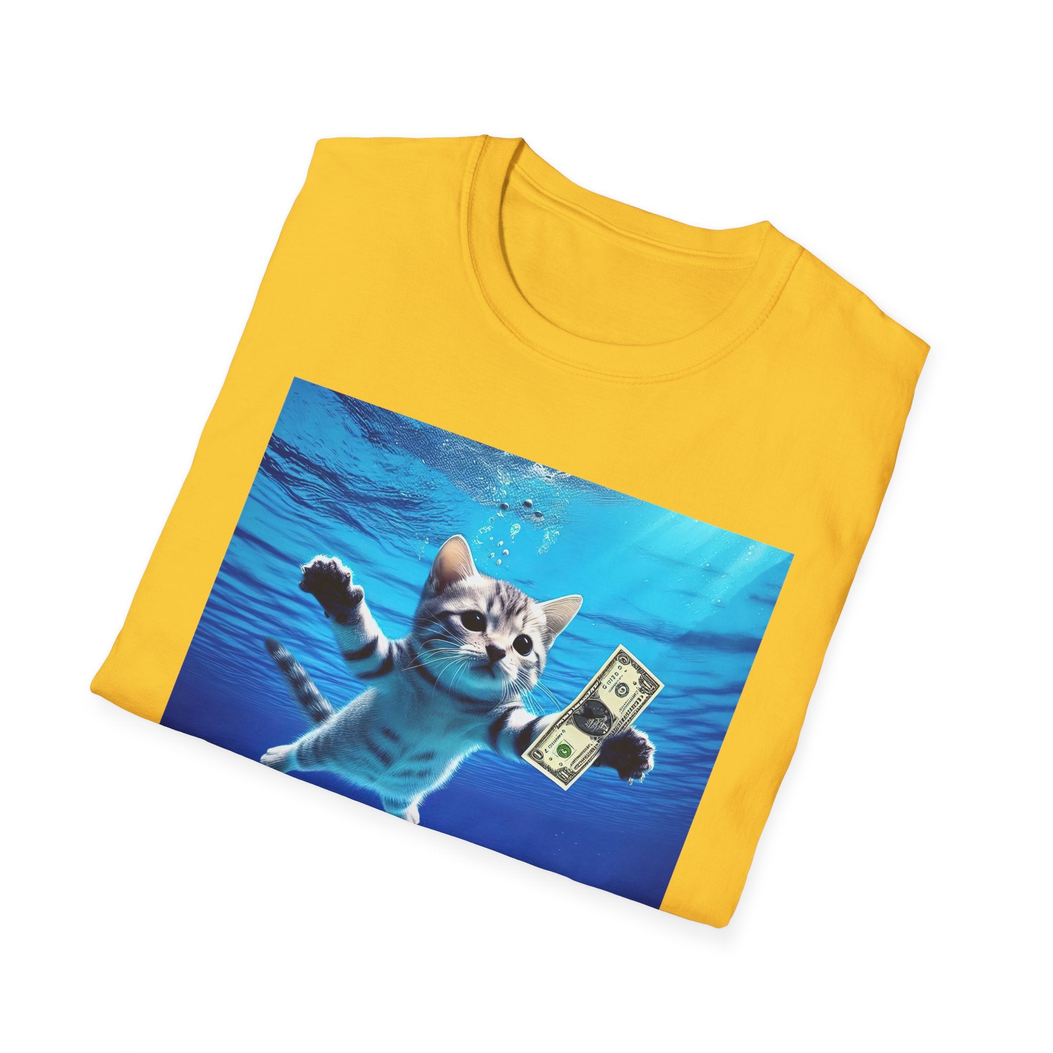 Purrvana T-Shirt, Meditative Cat Lover Tee, Boho Kitty Shirt, Yoga Cat Top, Mindful Pet Owner Gift