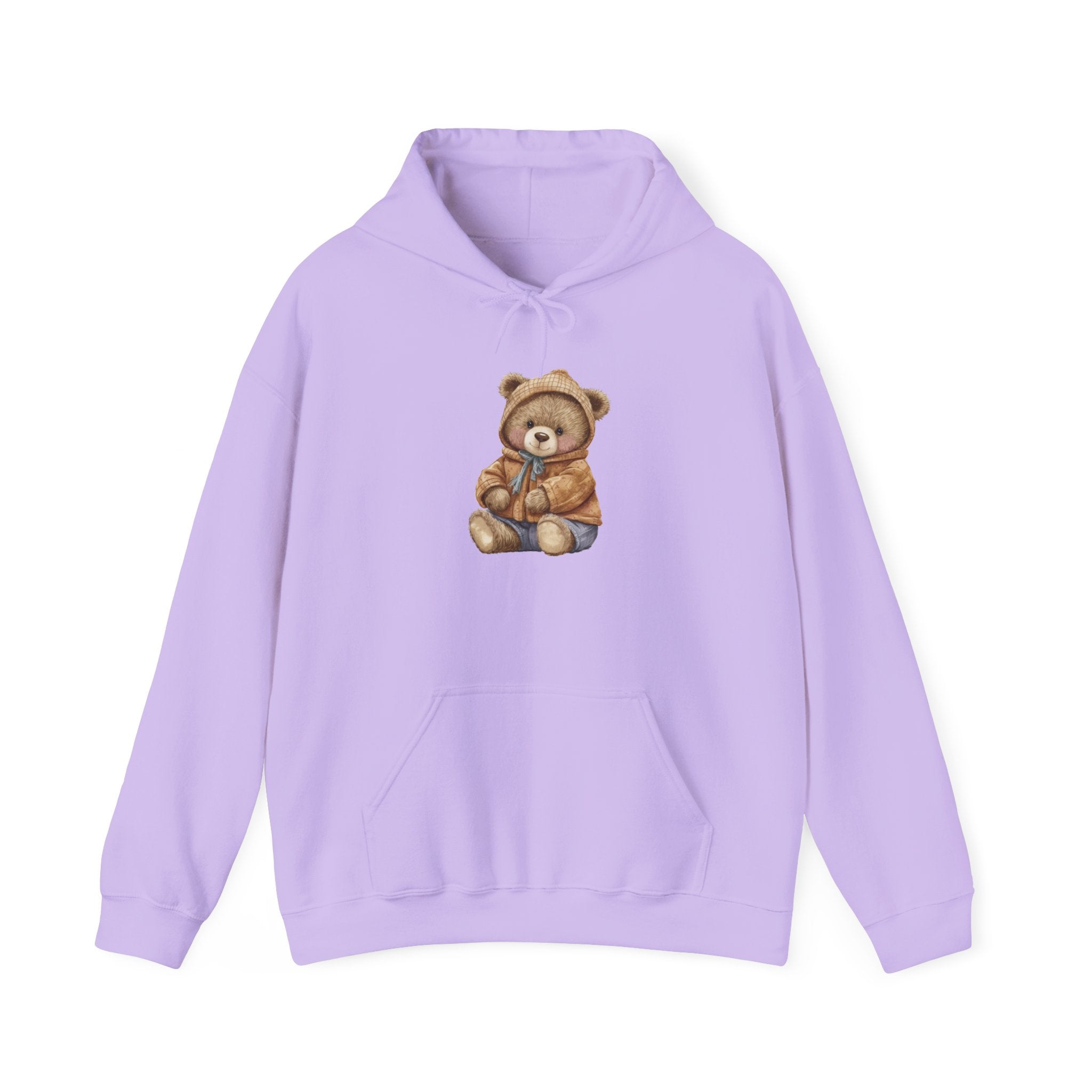 Teddy Bear Hoodie, Cozy Unisex Sweatshirt, Cute Animal Design, Winter Apparel, Warm Pullover Jumper, Gift for Him or Her