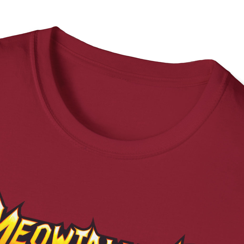 Meowtallica Cat Lover Unisex Softstyle Tee, Graphic Tee, Funny Cat Shirt, Cat Mom Gift, Cat Dad Tee, Cat Lady Tee