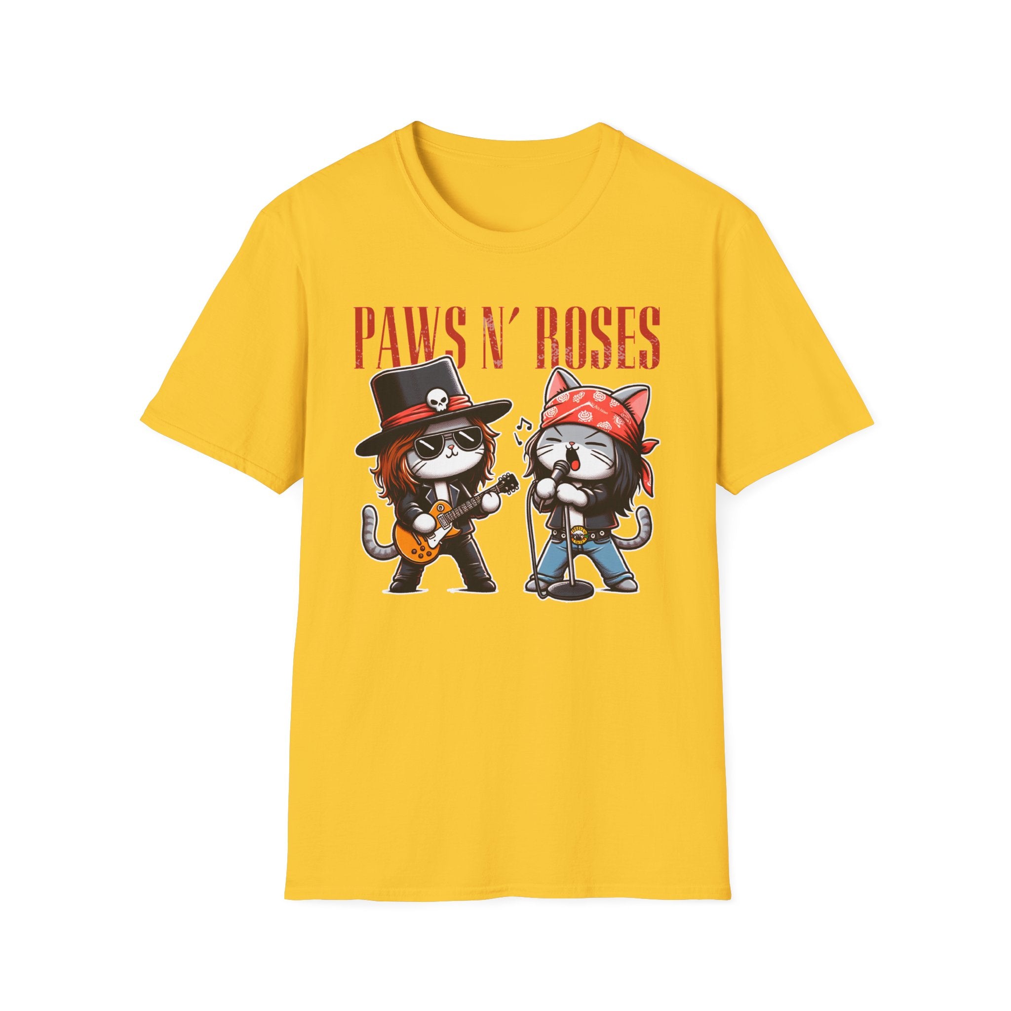 Paws N' Roses T-Shirt, Dog Lover Shirt, Floral Animal Tee, Pet Owner Gift, Cute Graphic Top, Nature Lover Apparel