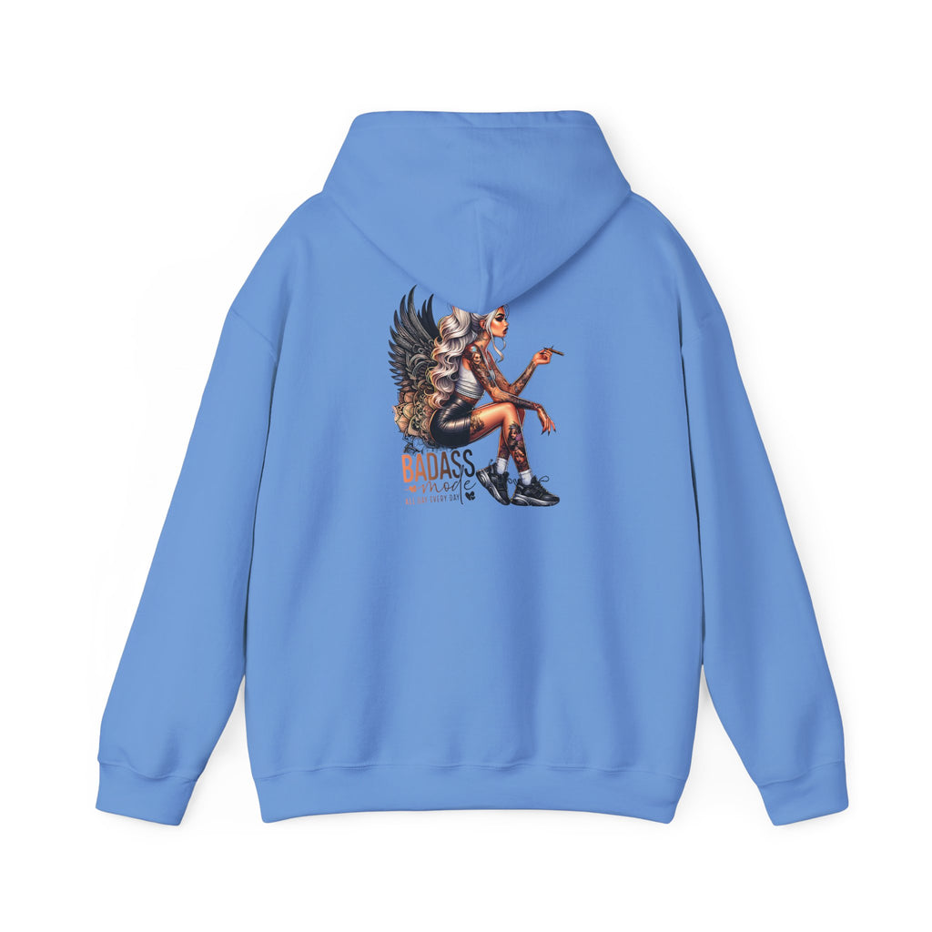 Badass Girl Hoodie, Edgy Women's Sweatshirt Gift, Rebel Chick Jumper, Cool