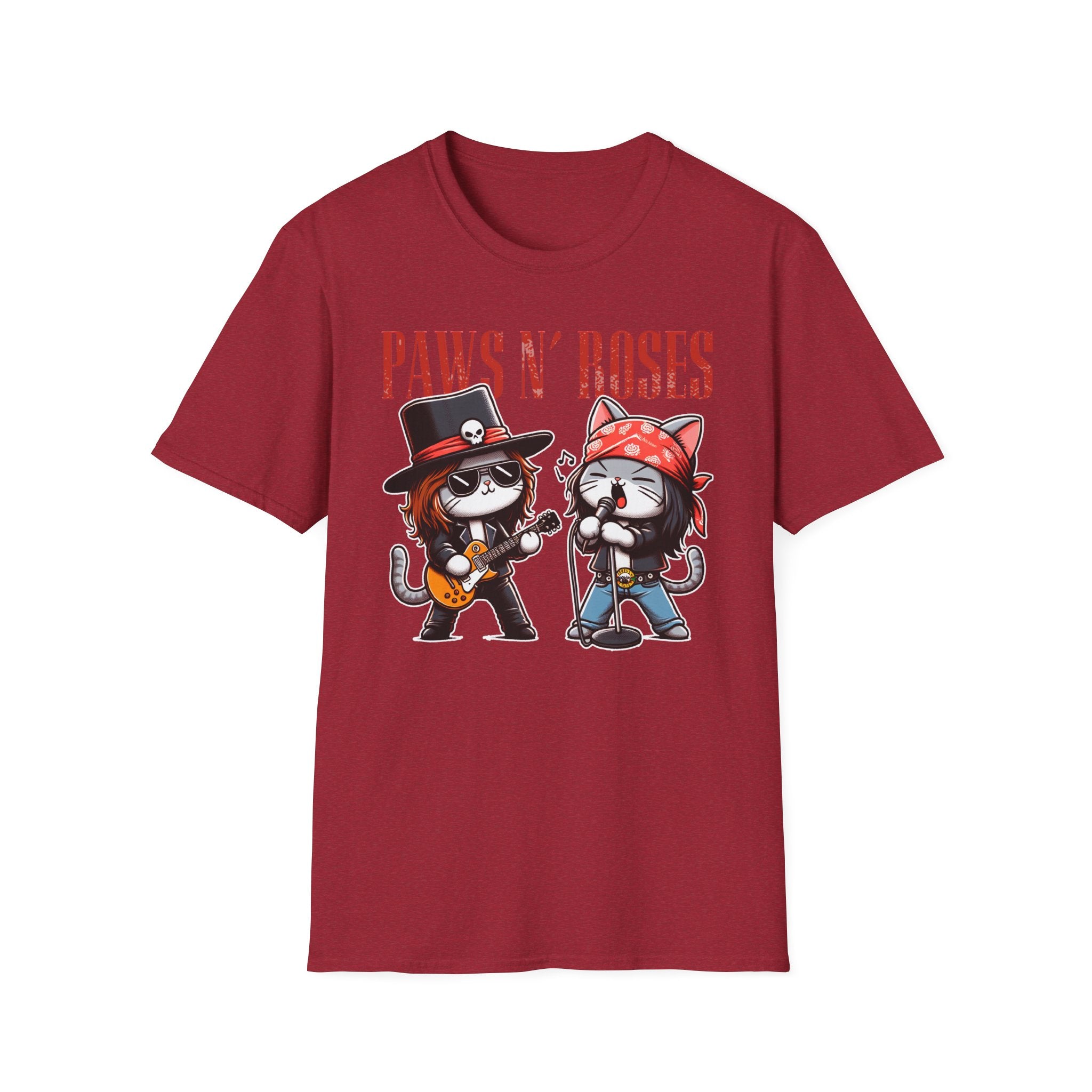 Paws N' Roses T-Shirt, Dog Lover Shirt, Floral Animal Tee, Pet Owner Gift, Cute Graphic Top, Nature Lover Apparel